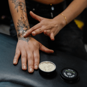 Tattoo aftercare butter by Outliers Ink Tattoo Studio